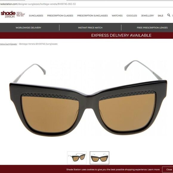 Bottega Veneta Accessories - Bottega Veneta BV0074S Sunglasses 53MM